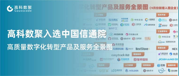 金年会诚信至上入选中国信通院《高质量数字化转型产品及服务全景图》，引领行业数智化升级